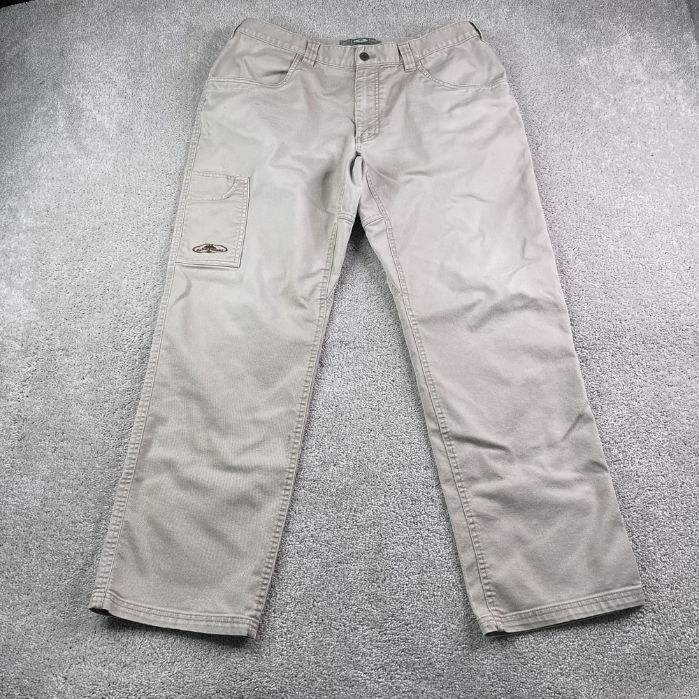 Arborwear Pants‎ Mens 38x32 Tan Ground Flex Stretch Twill Tree Climber Workwear